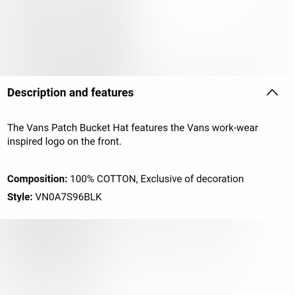 Vans Patch Bucket Hat *NWT* - Picture 4 of 7